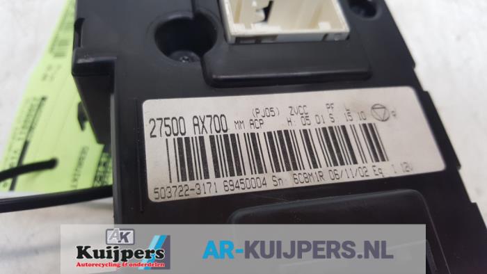 Kachel Bedieningspaneel - Nissan Micra