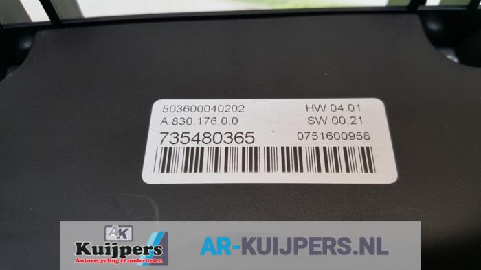 Kachel Bedieningspaneel - Fiat Bravo