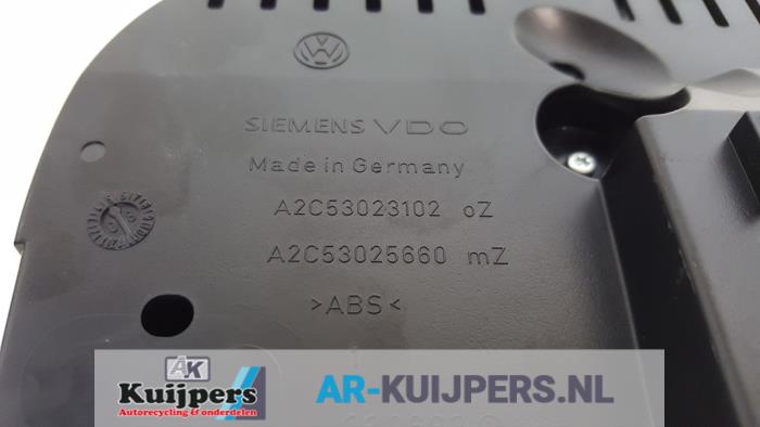 Kilometerteller KM - Volkswagen Golf
