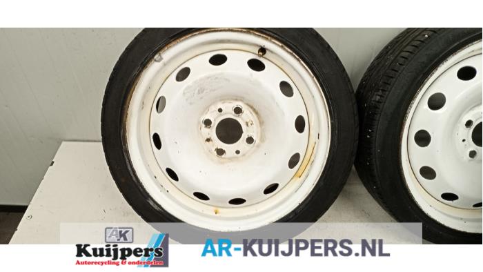 Velgen set + banden - Fiat Seicento