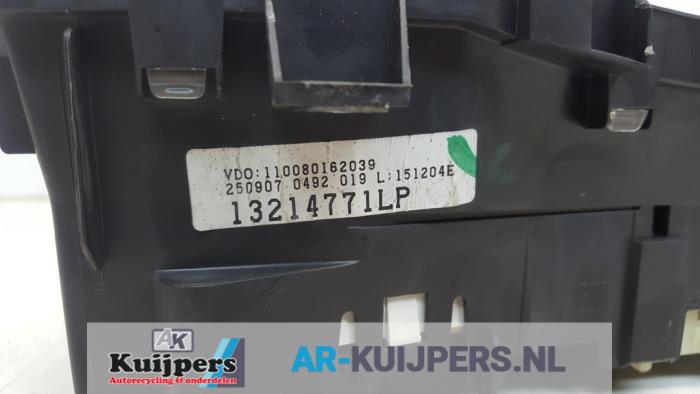 Kilometerteller KM - Opel Meriva
