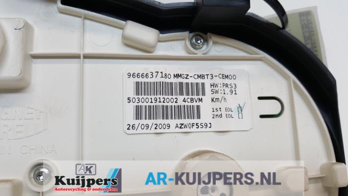 Kilometerteller KM - Peugeot 206 PLUS