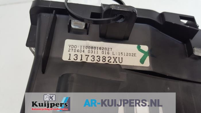 Kilometerteller KM - Opel Meriva