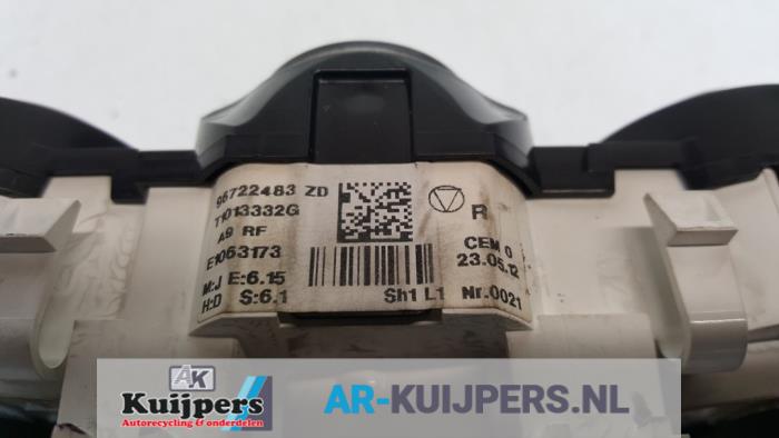 Kachel Bedieningspaneel - Peugeot 208
