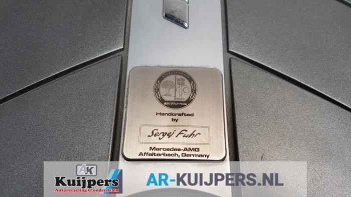Afdekplaat motor - Mercedes CLK