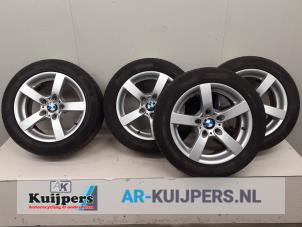 Gebruikte Velgen set + banden BMW 3 serie Compact (E46/5) 316ti 16V Prijs € 175,00 Margeregeling aangeboden door Autorecycling Kuijpers