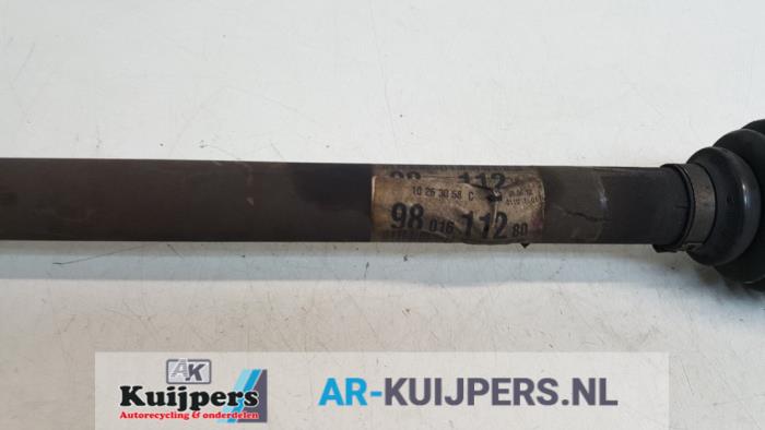Aandrijfas rechts-voor - Peugeot 208