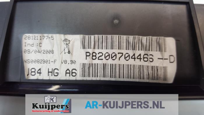 Kilometerteller KM - Renault Grand Scenic