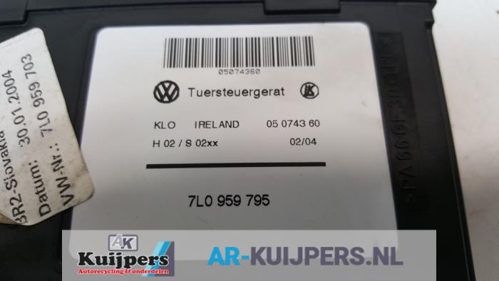 Raammotor Portier - Volkswagen Touareg