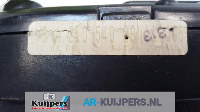 Kilometerteller KM - Mercedes E-Klasse