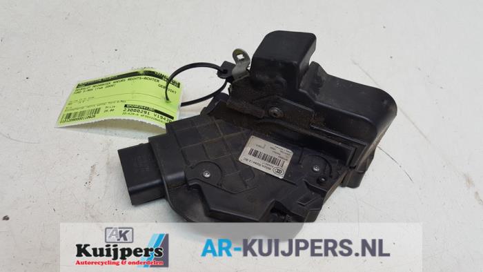 Portierslot Mechaniek 4Deurs rechts-achter van een Ford S-Max (GBW) 2.0 TDCi 16V 140 2009