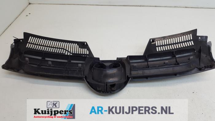 Grille van een Volkswagen Golf V (1K1) 1.4 FSI 16V 2006