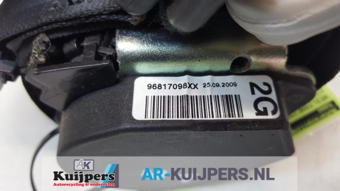 Veiligheidsgordel links-achter - Citroen C3 Picasso