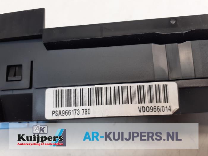 Kilometerteller KM - Citroen Picasso