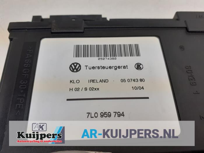 Raammotor Portier - Volkswagen Touareg