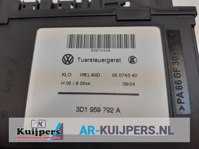 Raammotor Portier - Volkswagen Touareg