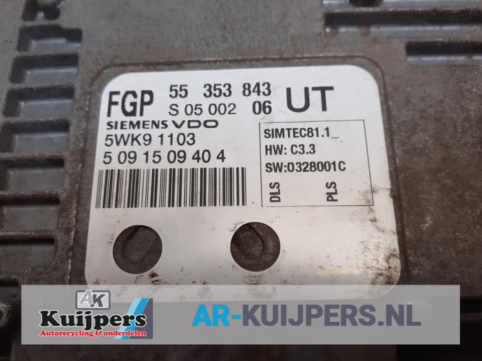 Computer Motormanagement - Opel Zafira