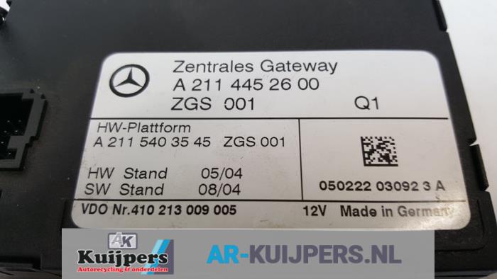Centrale Deurvergrendelings Module - Mercedes E-Klasse