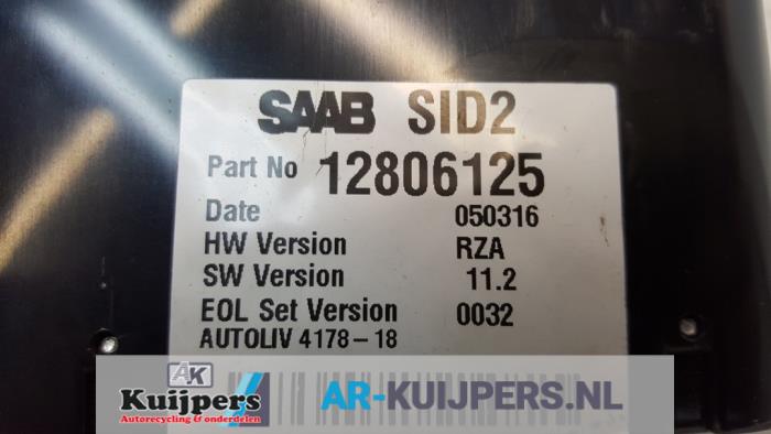Display Interieur - Saab 9-5