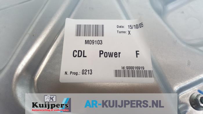 Ruitmechaniek 4Deurs links-voor - Alfa Romeo 159