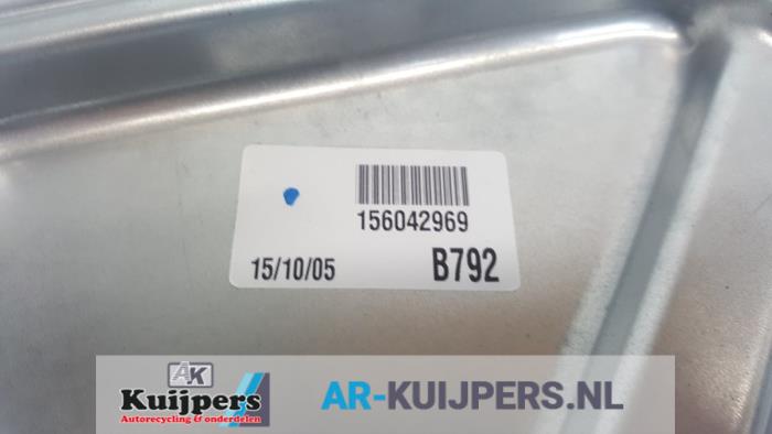 Ruitmechaniek 4Deurs links-voor - Alfa Romeo 159