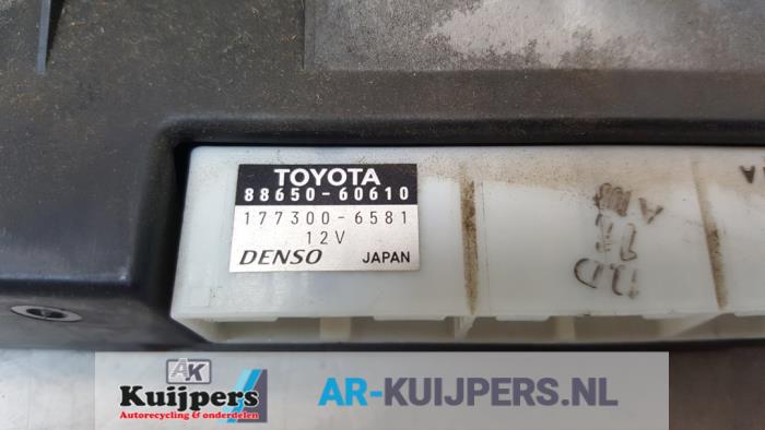 Kachel Bedieningspaneel - Toyota Landcruiser