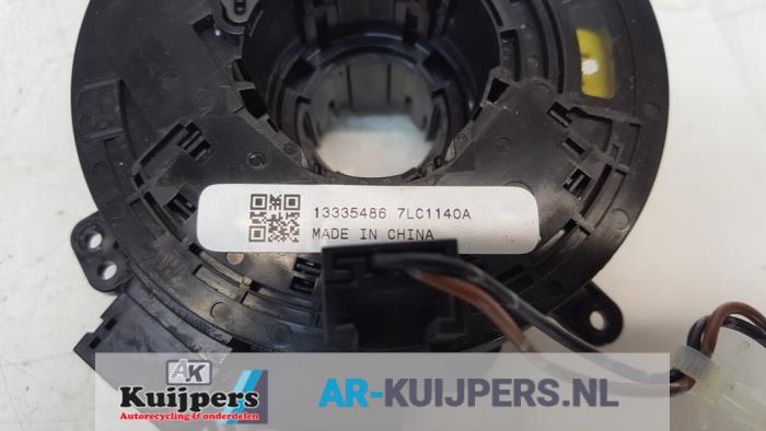 Klokveer Airbag van een Opel Meriva 1.4 Turbo 16V ecoFLEX 2012