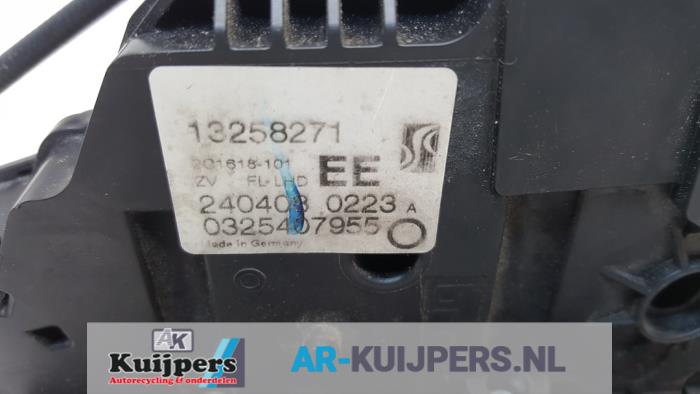 Deurslot Mechaniek 4Deurs links-voor - Opel Meriva