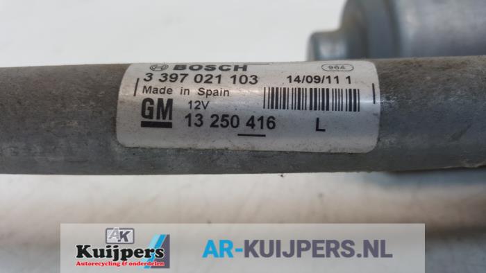 Ruitenwismotor+Mechaniek - Opel Meriva