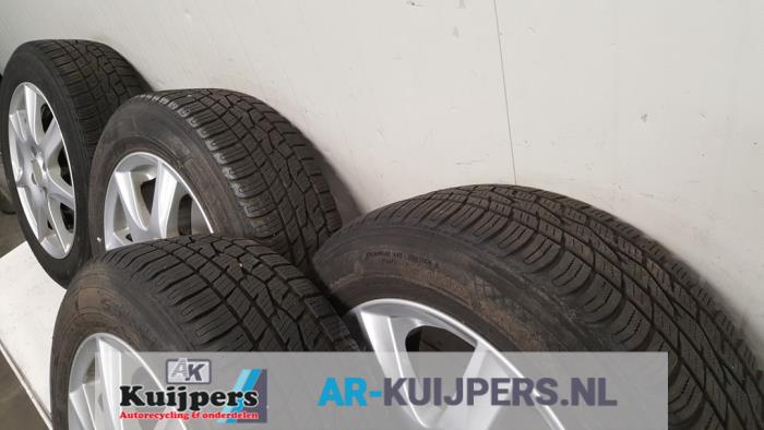 Velgen set + banden - Honda Jazz