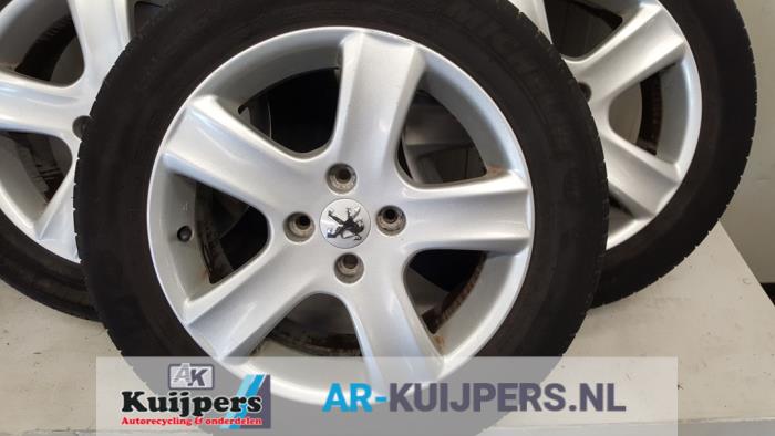 Velgen set + banden - Peugeot 307