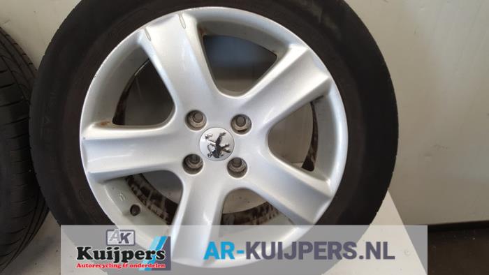 Velgen set + banden - Peugeot 307