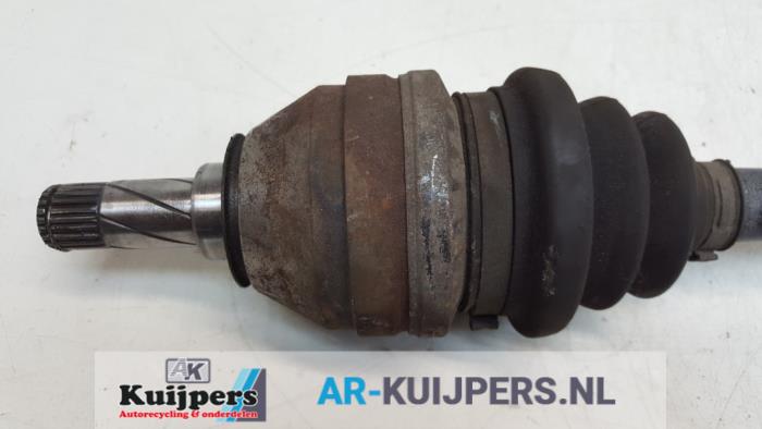 Aandrijfas links-voor van een Opel Meriva 1.4 Turbo 16V ecoFLEX 2012