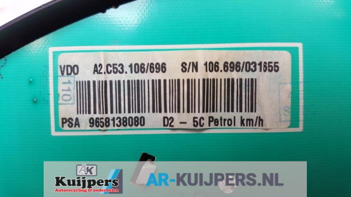 Kilometerteller KM - Peugeot 407