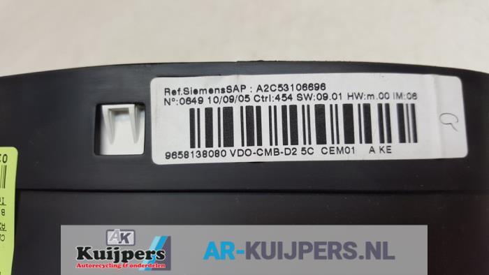 Kilometerteller KM - Peugeot 407