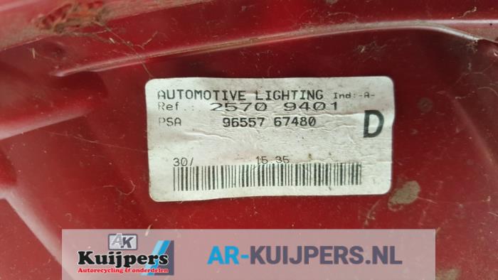 Achterlicht rechts - Peugeot 307