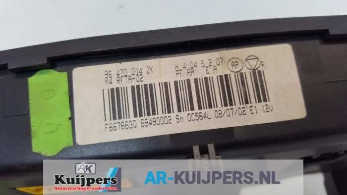 Kachel Bedieningspaneel - Citroen C5