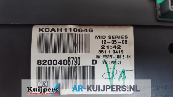 Kilometerteller KM - Renault Megane