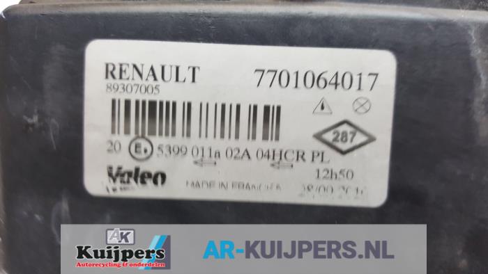 Koplamp rechts - Renault Megane