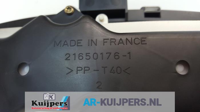 Kilometerteller KM - Renault Megane Scenic