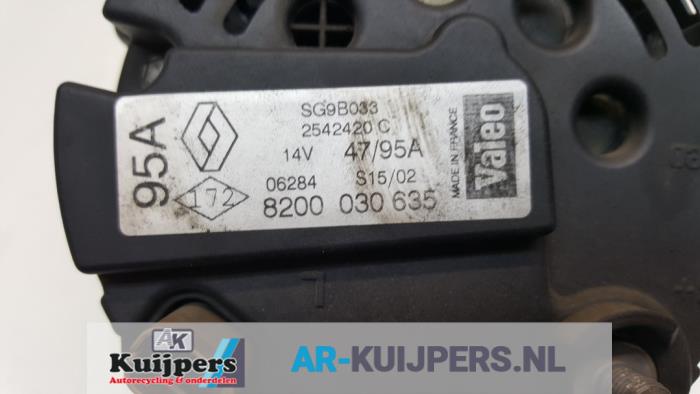 Dynamo - Renault Megane Scenic