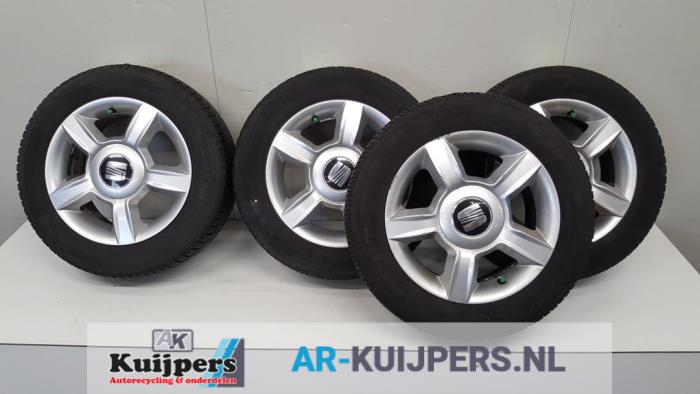 Velgen set + banden - Seat Ibiza