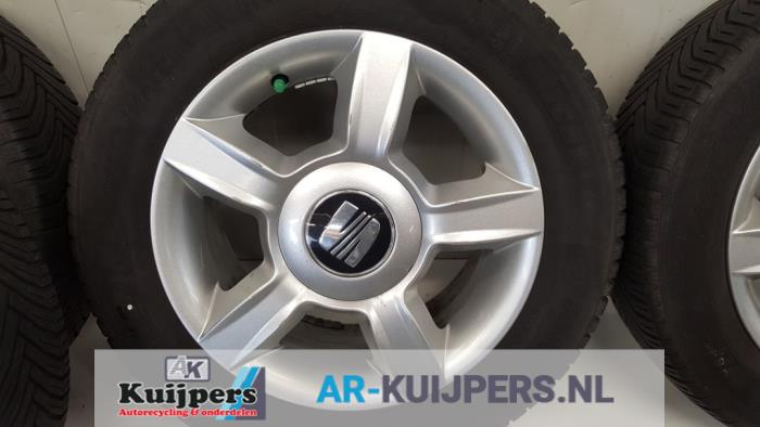 Velgen set + banden - Seat Ibiza