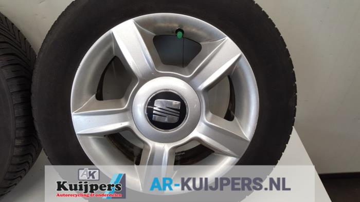 Velgen set + banden - Seat Ibiza