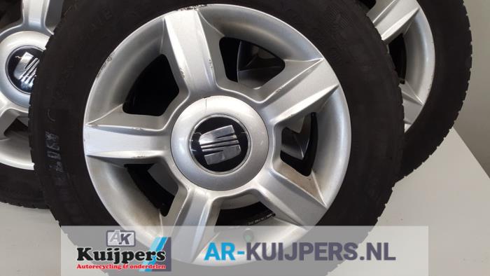 Velgen set + banden - Seat Ibiza