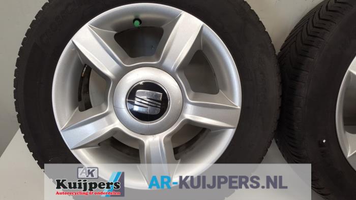 Velgen set + banden - Seat Ibiza