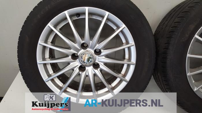 Velgen set + banden - Alfa Romeo 159