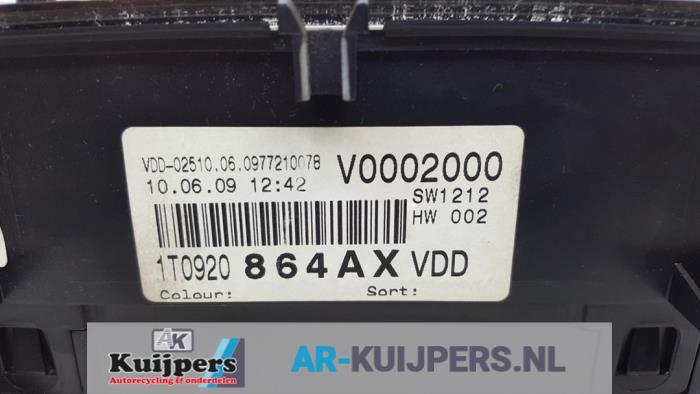Kilometerteller KM - Volkswagen Caddy