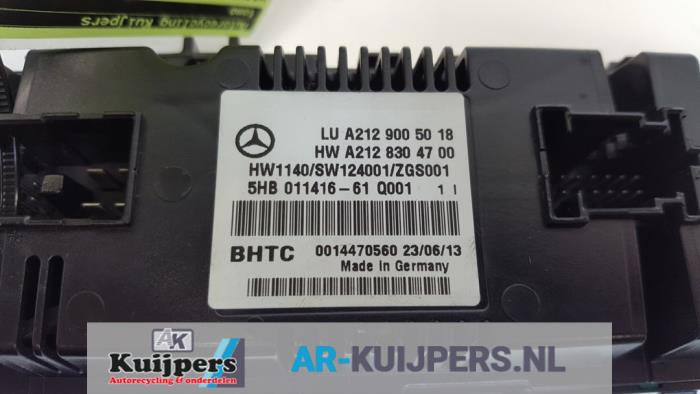 Kachel Bedieningspaneel - Mercedes E-Klasse