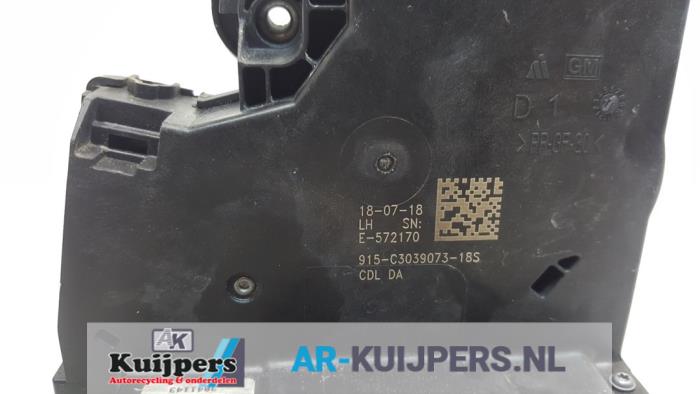 Deurslot Mechaniek 4Deurs links-achter - Opel Astra